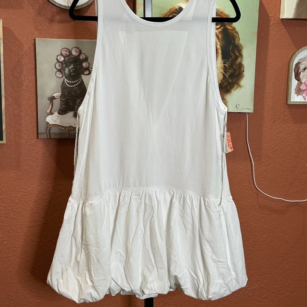FP Movement by Free People White Mini Dress with Low Back - Picture 2 of 5